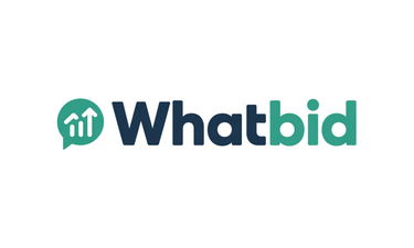 WhatBid.com - Creative brandable domain for sale