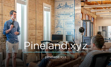 Pineland.xyz - Creative brandable domain for sale