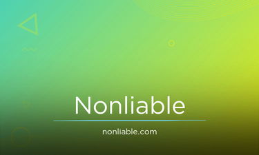 Nonliable.com - Creative brandable domain for sale