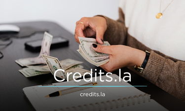 Credits.la - Creative brandable domain for sale