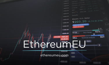 EthereumEU.com - Creative brandable domain for sale