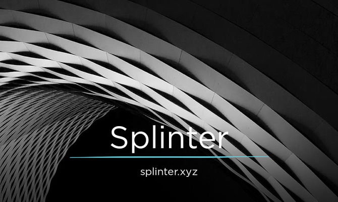 Splinter.xyz