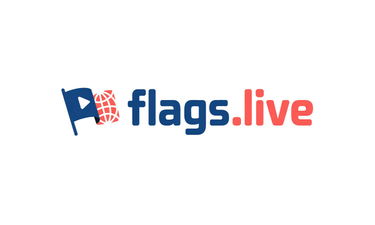 Flags.live - Creative brandable domain for sale