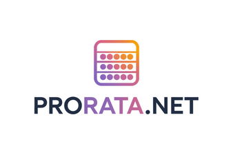 Prorata.net - Creative brandable domain for sale