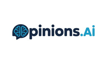 opinions.ai - Creative brandable domain for sale