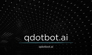 QDotBot.ai - Creative brandable domain for sale