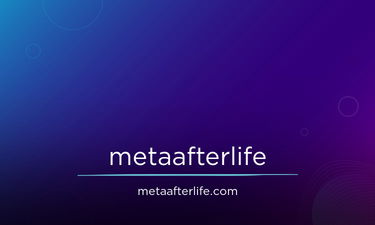 MetaAfterlife.com - Creative brandable domain for sale