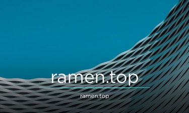 Ramen.top - Creative brandable domain for sale