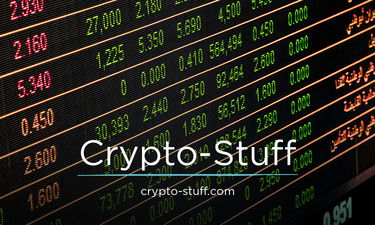 Crypto-Stuff.com - Creative brandable domain for sale