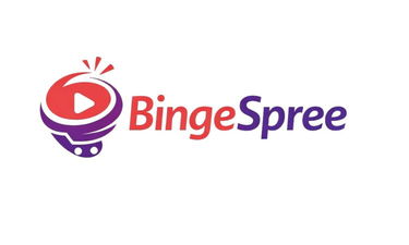 BingeSpree.com - Creative brandable domain for sale