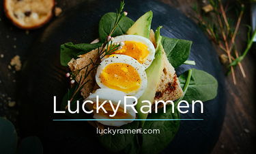LuckyRamen.com - Creative brandable domain for sale