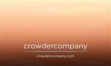 CrowderCompany.com - Creative brandable domain for sale