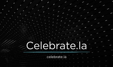 Celebrate.la - Creative brandable domain for sale