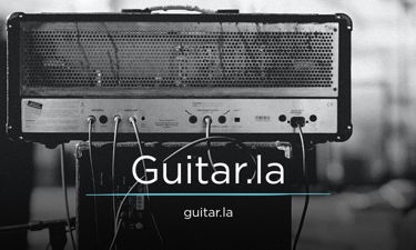 Guitar.la - Creative brandable domain for sale