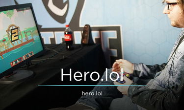 Hero.lol - Creative brandable domain for sale
