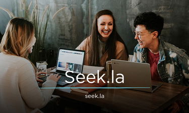 Seek.la - Creative brandable domain for sale