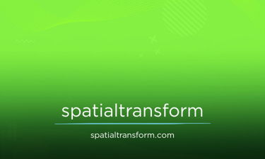 SpatialTransform.com - Creative brandable domain for sale