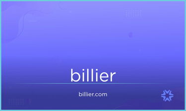 Billier.com - Creative brandable domain for sale