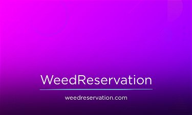WeedReservation.com - Creative brandable domain for sale