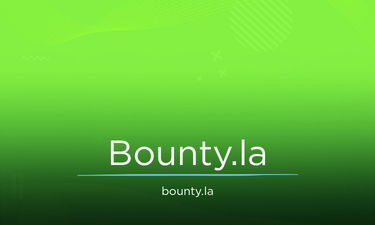 Bounty.la - Creative brandable domain for sale