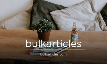 BulkArticles.com - Creative brandable domain for sale