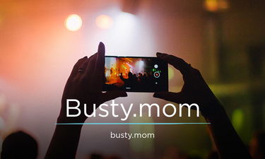 Busty.mom - Creative brandable domain for sale