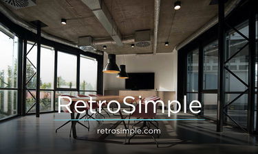 RetroSimple.com - Creative brandable domain for sale