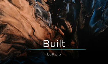 Built.pro - Creative brandable domain for sale