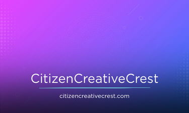 CitizenCreativeCrest.com - Creative brandable domain for sale