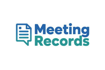 MeetingRecords.com - Creative brandable domain for sale