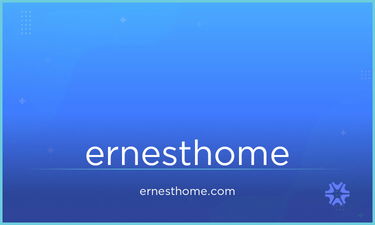 ErnestHome.com - Creative brandable domain for sale
