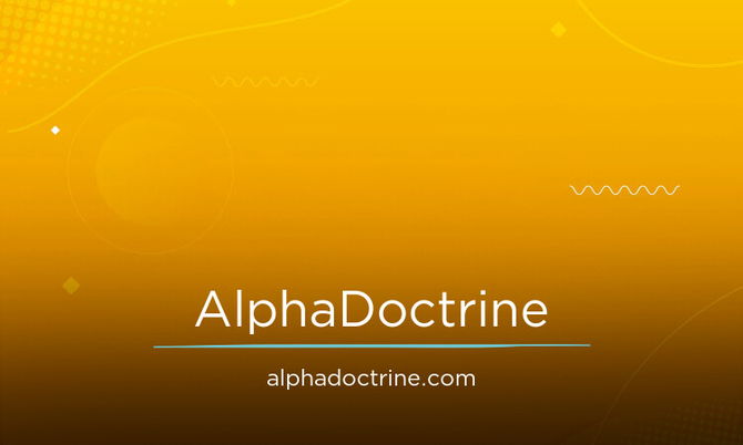 AlphaDoctrine.com