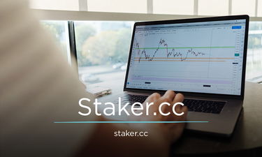 Staker.cc - Creative brandable domain for sale