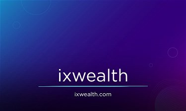 IXWealth.com - Creative brandable domain for sale
