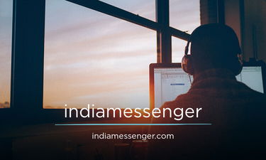 indiamessenger.com - Creative brandable domain for sale