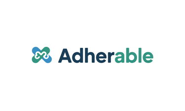 Adherable.com - Creative brandable domain for sale