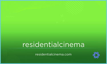 ResidentialCinema.com - Creative brandable domain for sale