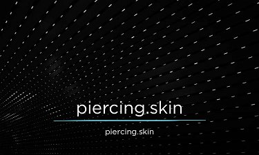Piercing.skin - Creative brandable domain for sale