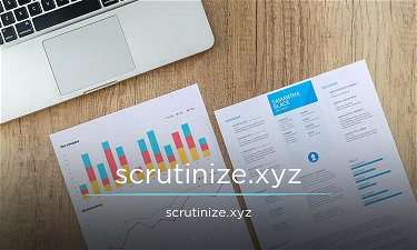 Scrutinize.xyz - Creative brandable domain for sale