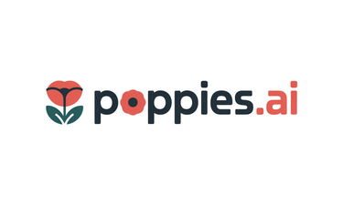 Poppies.ai - Creative brandable domain for sale