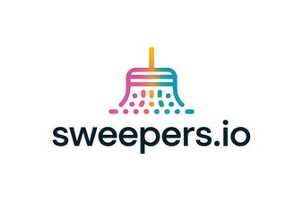 Sweepers.io - Creative brandable domain for sale