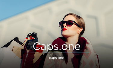 Caps.one - Creative brandable domain for sale