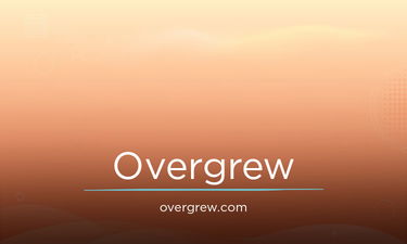 Overgrew.com - Creative brandable domain for sale