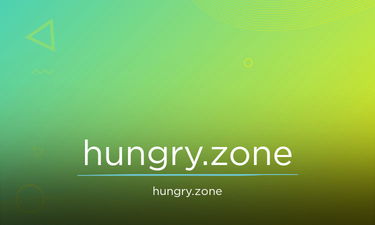 Hungry.zone - Creative brandable domain for sale
