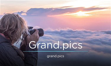 Grand.pics - Creative brandable domain for sale
