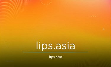 Lips.asia - Creative brandable domain for sale