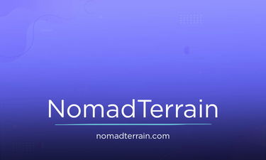 NomadTerrain.com - Creative brandable domain for sale
