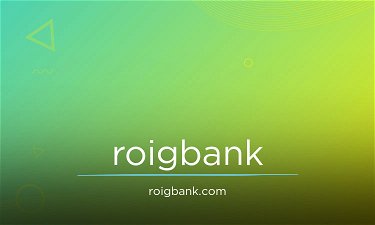 RoigBank.com - Creative brandable domain for sale