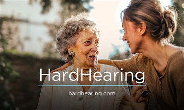 HardHearing.com - Creative brandable domain for sale