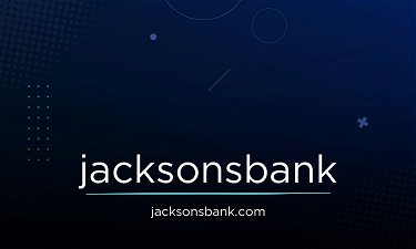 JacksonsBank.com - Creative brandable domain for sale